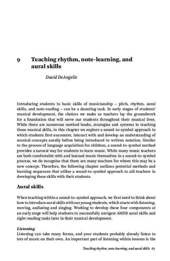 AMEB Teaching Companion Text