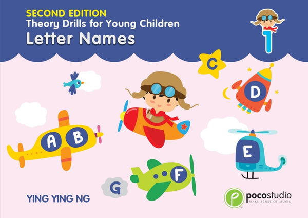 Theory Drills for Young Children Book 1 - Letter Names