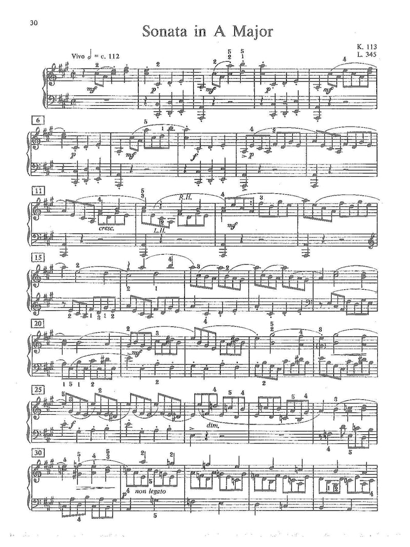 Scarlatti: Selected Sonatas