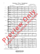 Brahms's 1st Symphony, 4th Movement - arr. Vernon Leidig (Grade 3)