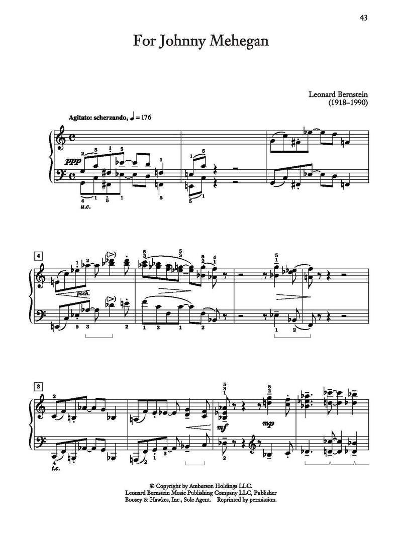 Anthology of 20th Century Piano Music