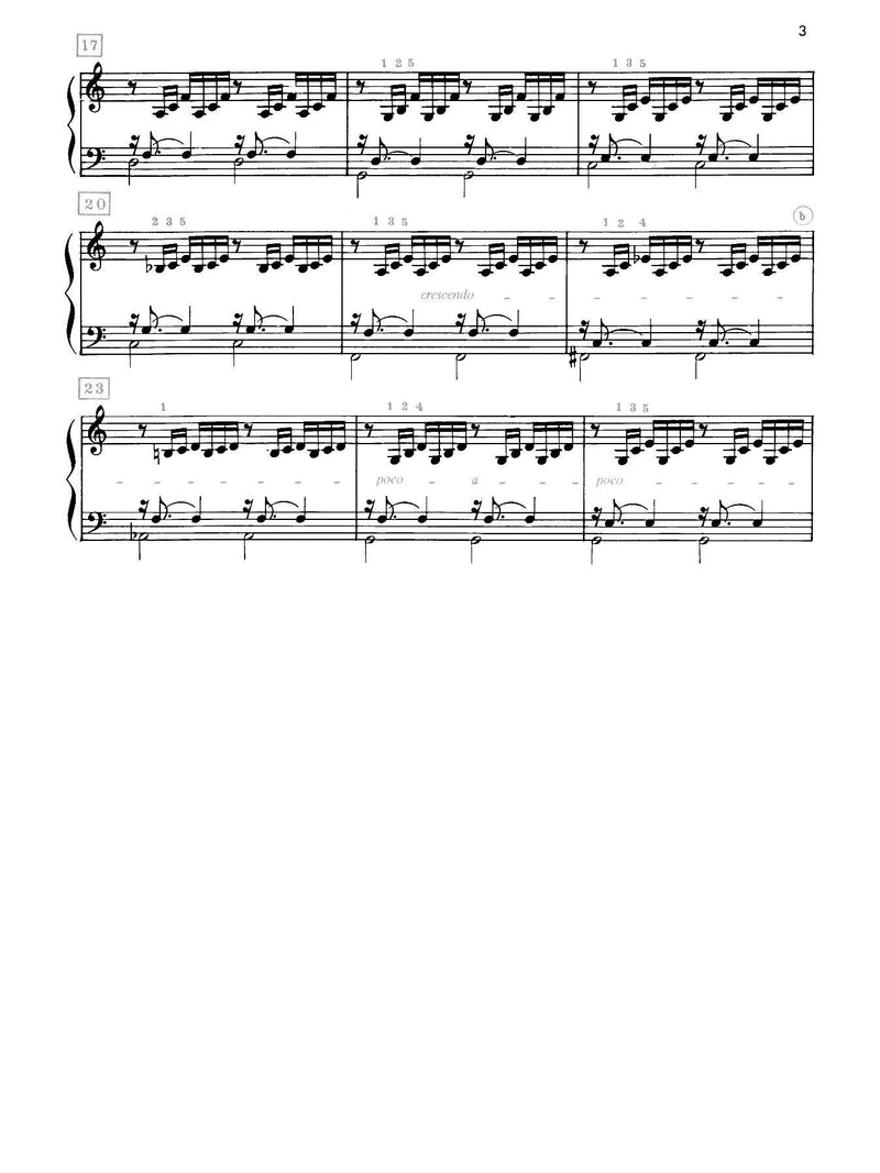 Bach: Prelude in C Major for Piano Solo