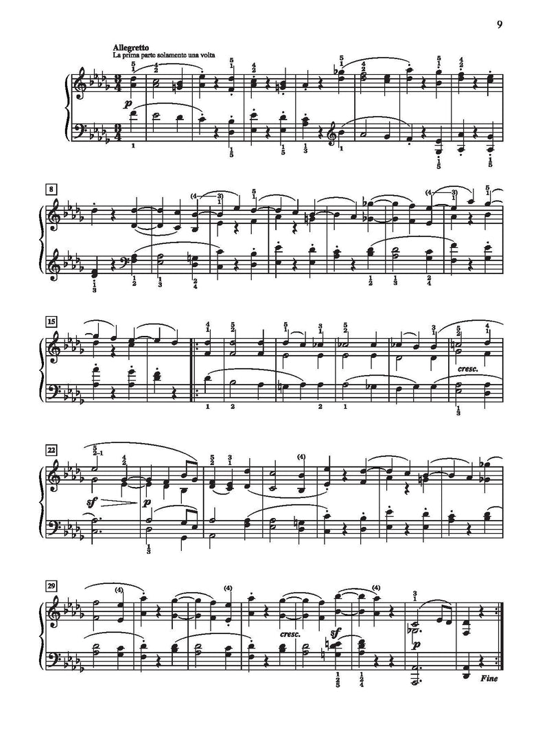 Beethoven: Sonata No. 14 in C-sharp Minor, Opus 27, No. 2 ("Moonlight") for Piano Solo