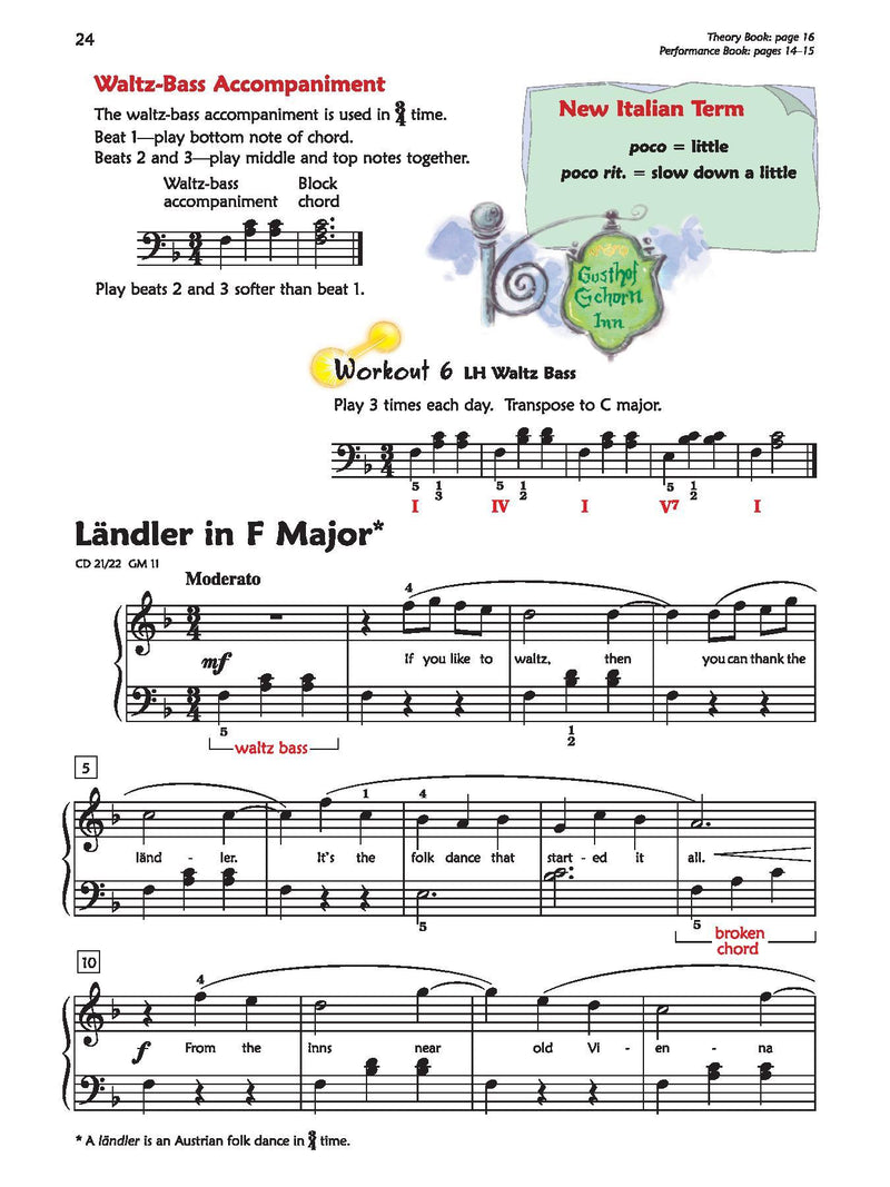 Alfred's Premier Piano Course, Lesson 3
