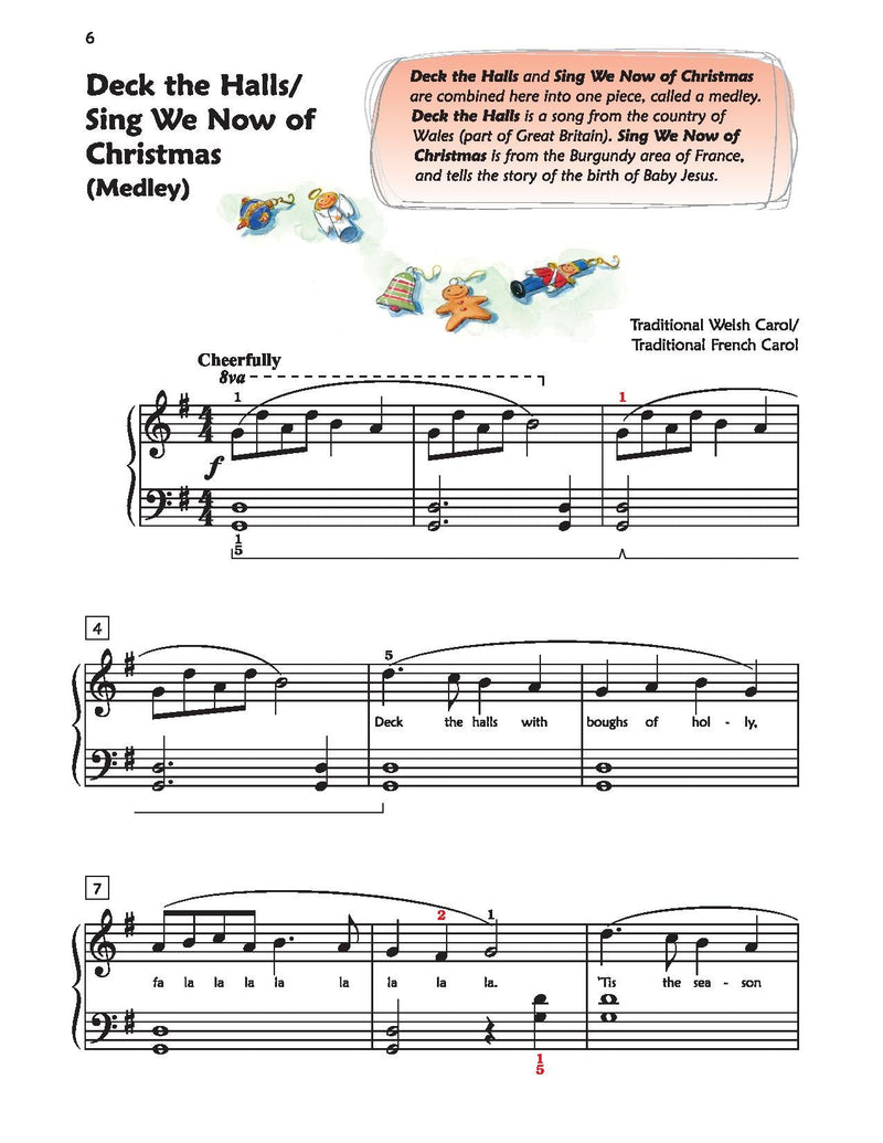 Alfred's Premier Piano Course, Christmas 2B