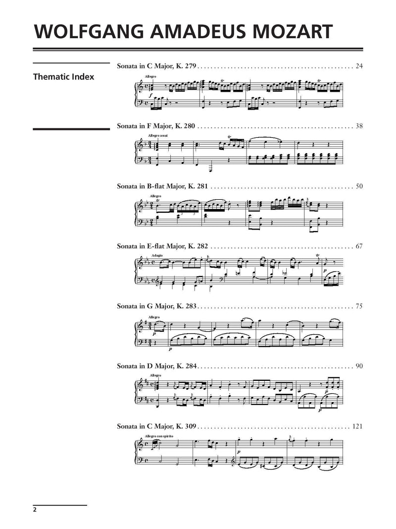 Mozart: Piano Sonatas, Vol. I K. 279--284; K. 309--311