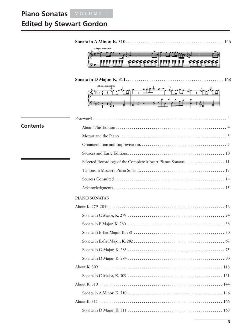 Mozart: Piano Sonatas, Vol. I K. 279--284; K. 309--311