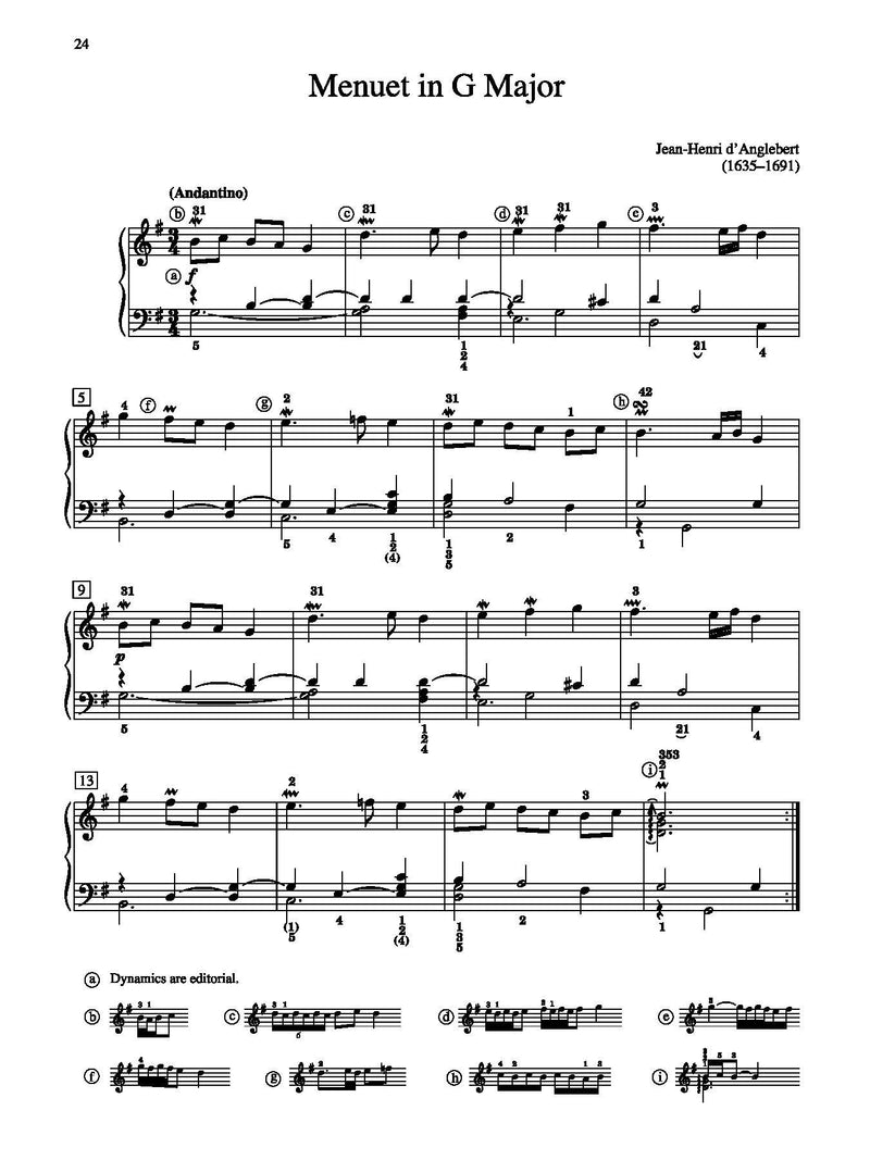 Anthology of Baroque Keyboard Music