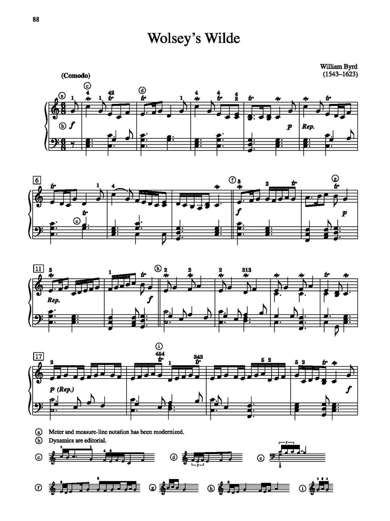 Anthology of Baroque Keyboard Music