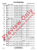 Great Beginnings - Michael Kamuf (Concert Band Grade 0.5)