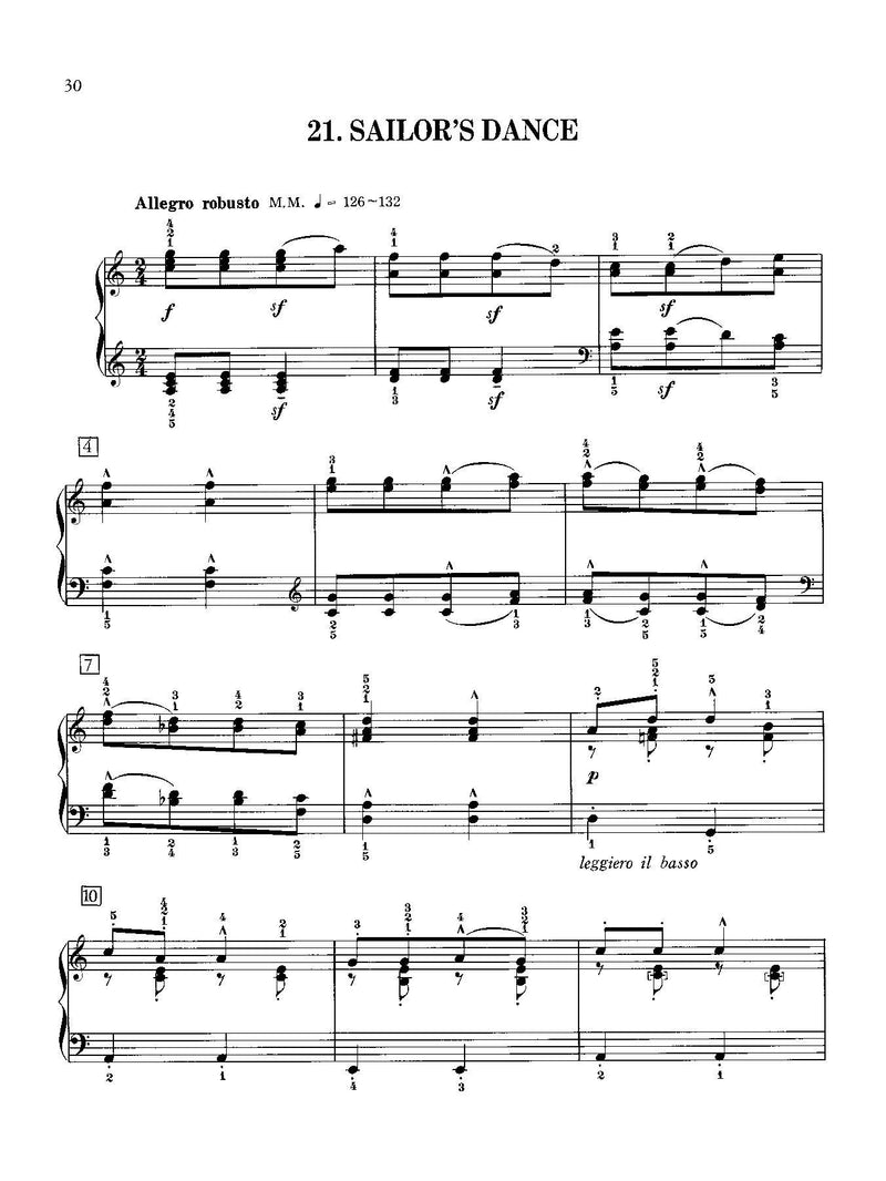 Bartók: Pieces for Children for Piano Solo