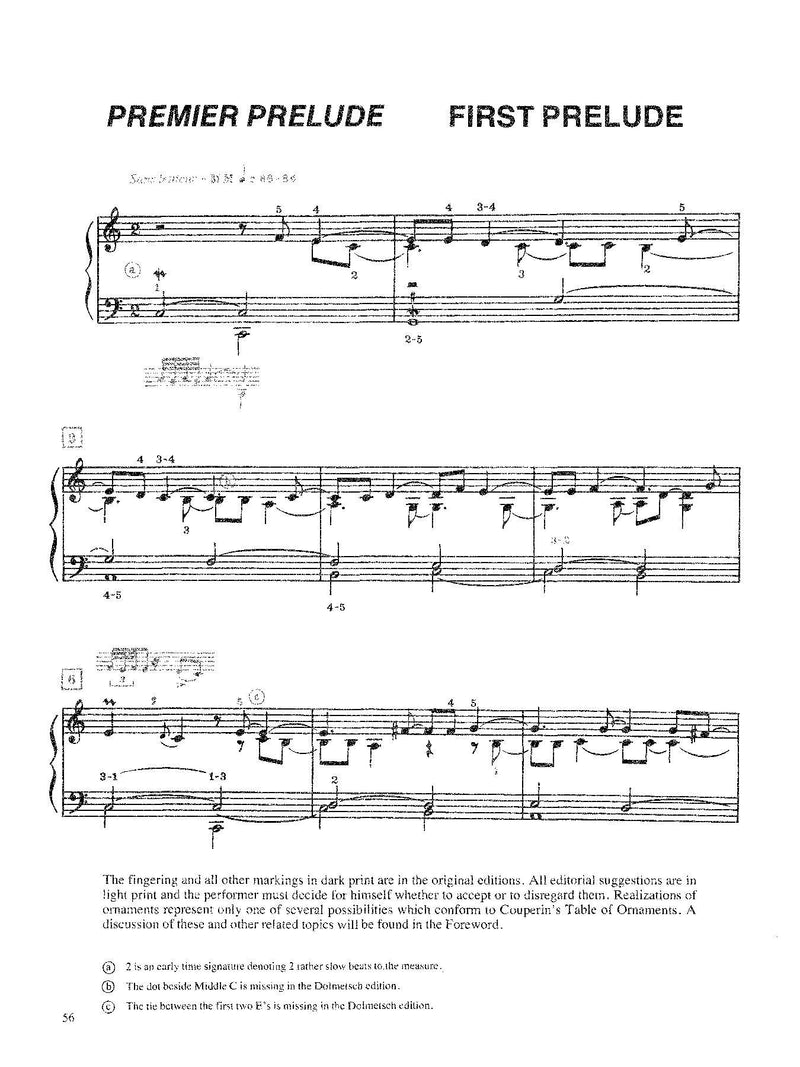 Couperin: L'Art de toucher le Clavecin