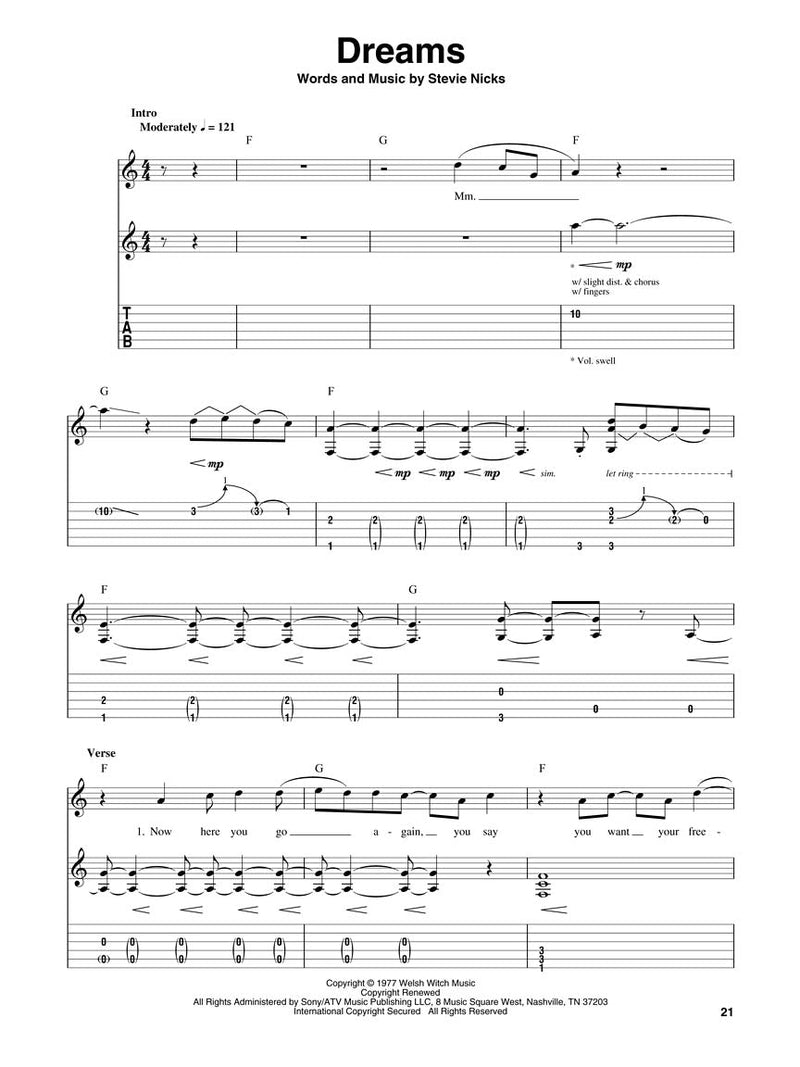 Fleetwood Mac Guitar Play-Along Volume 157
