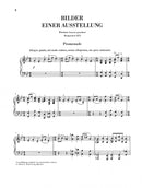 Mussorgsky: Pictures at an Exhibition for Piano Solo