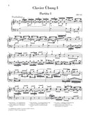 Bach: Six Partitas BWV 825-830 for Piano Solo