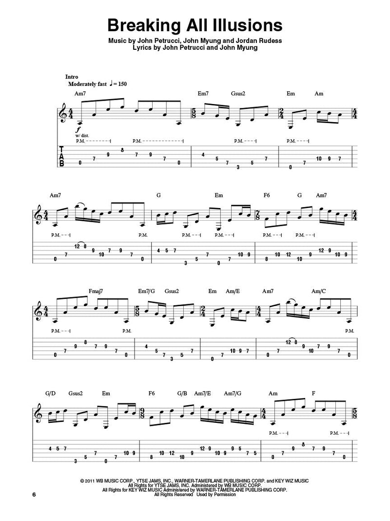 Dream Theater Guitar Play-Along