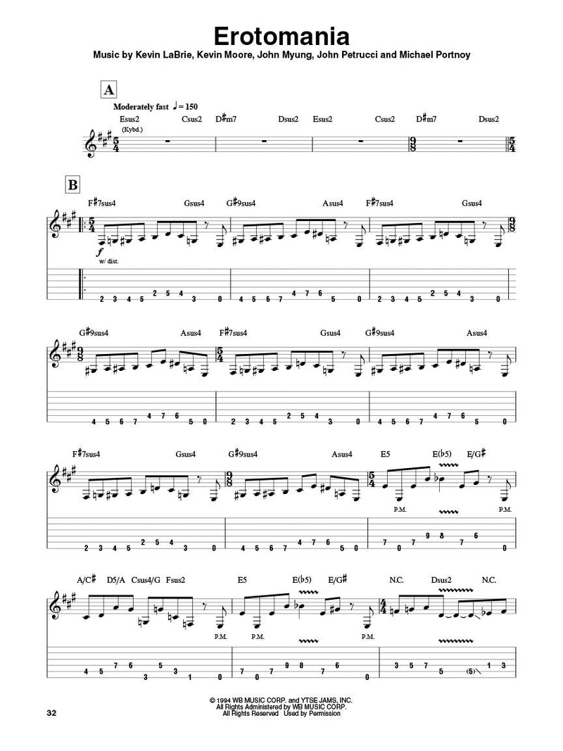 Dream Theater Guitar Play-Along