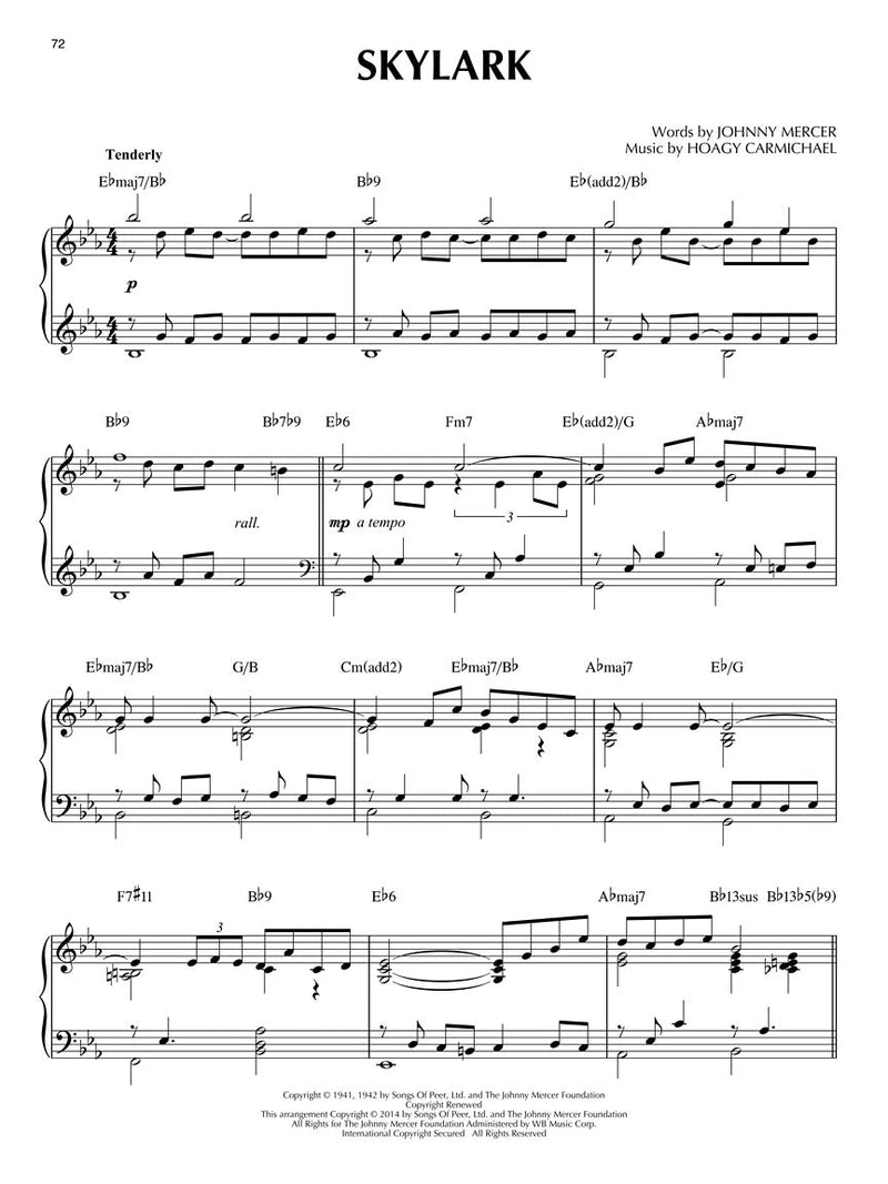 Johnny Mercer - Jazz Piano Solos