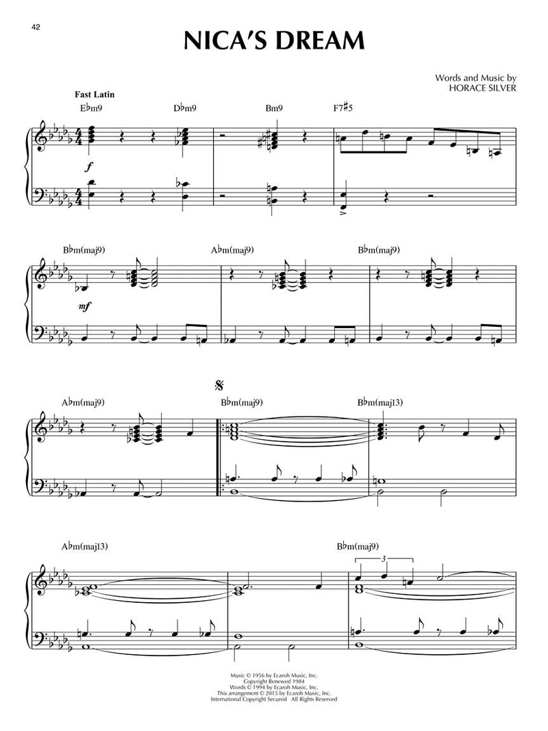 Horace Silver - Jazz Piano Solos