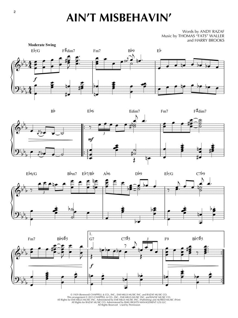 Stride Piano - Jazz Piano Solos