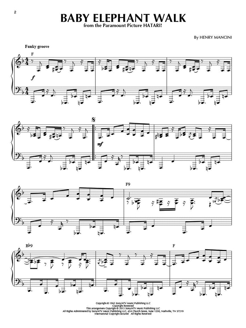 Henry Mancini - Jazz Piano Solos