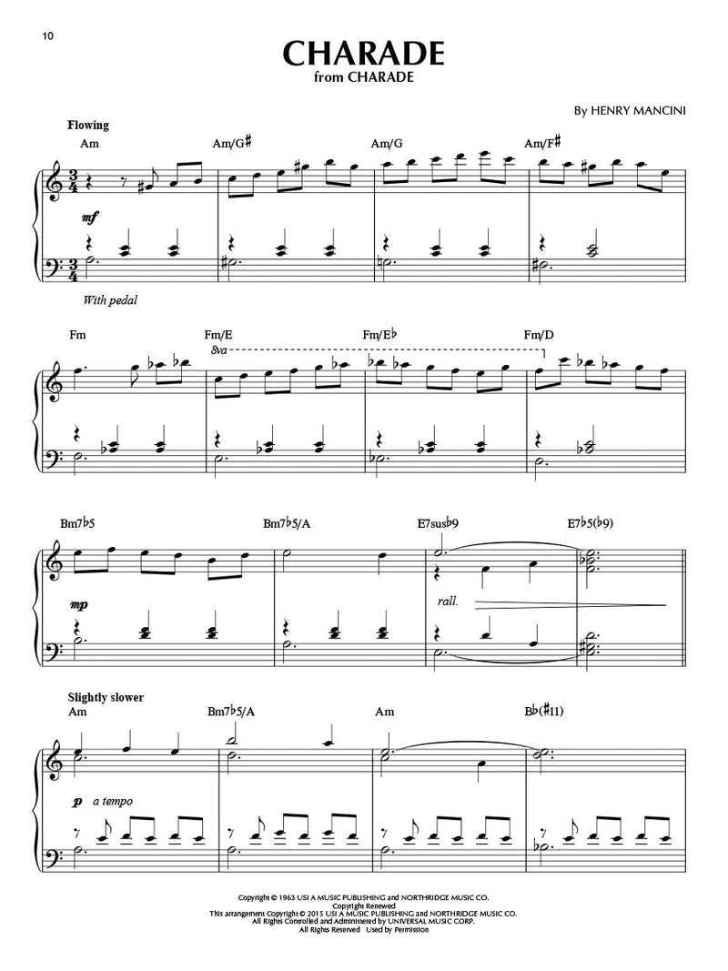 Henry Mancini - Jazz Piano Solos
