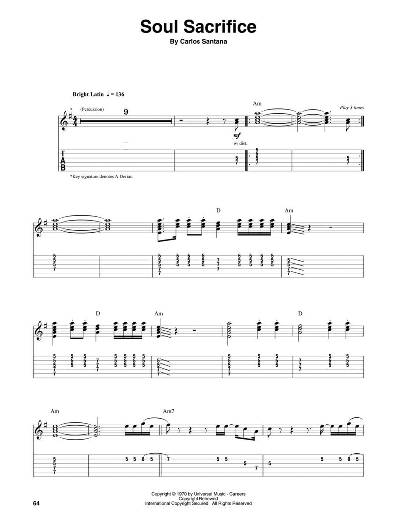 Santana Guitar Play-Along