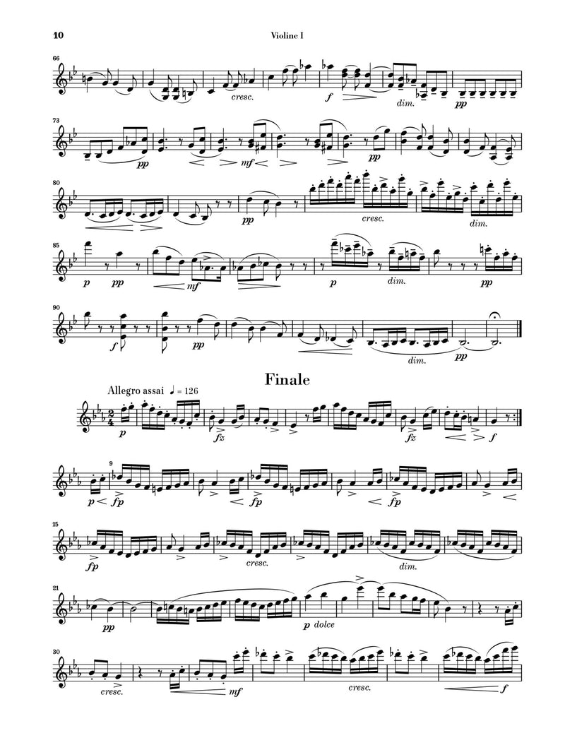 Dvořák: String Quartet E flat major op. 51 (Set of Parts)
