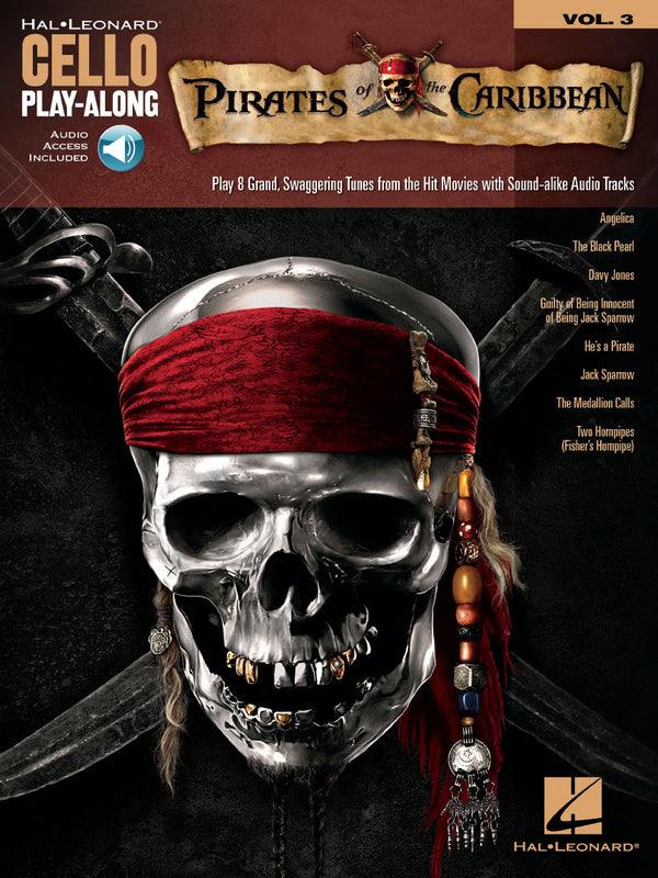 Pirates of the Caribbean, Cello Play-Along Volume 3
