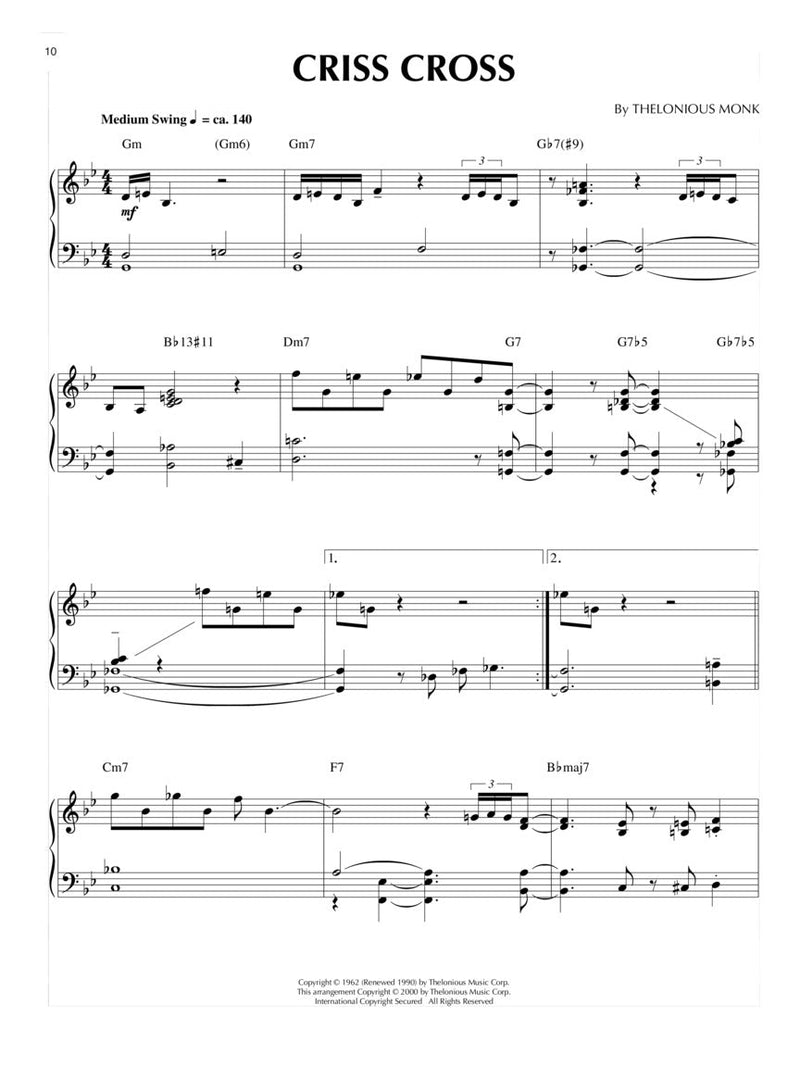 Thelonious Monk - Jazz Piano Solos