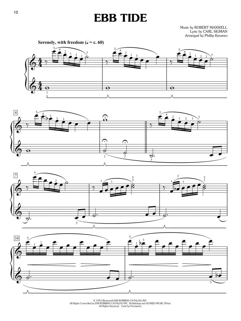 The Most Beautiful Songs for Easy Classical Piano arr. Phillip Keveren