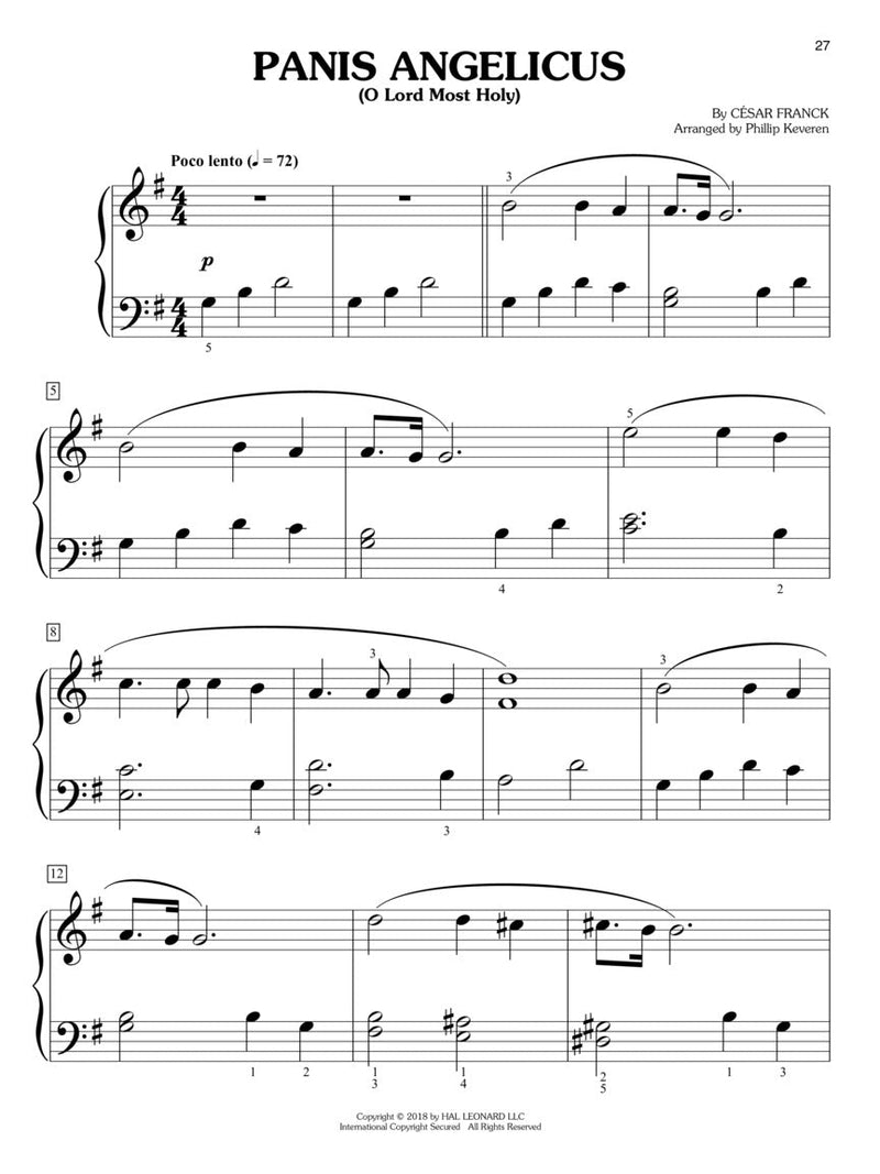 Classical Favorites for Big Note Piano arr. Phillip Keveren