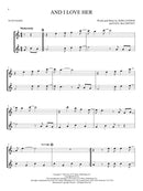 The Beatles for Two Alto Saxes