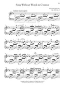 Mendelssohn: Selections from Songs Without Words