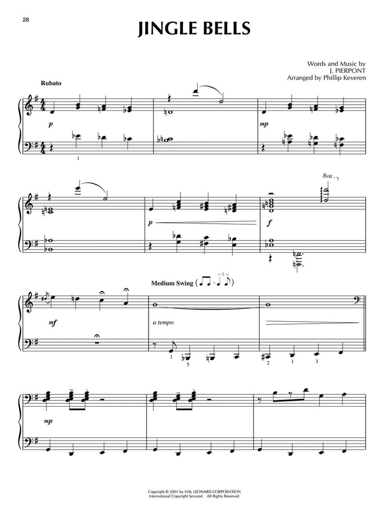 Jingle Jazz for the Piano Soloist arr. Phillip Keveren