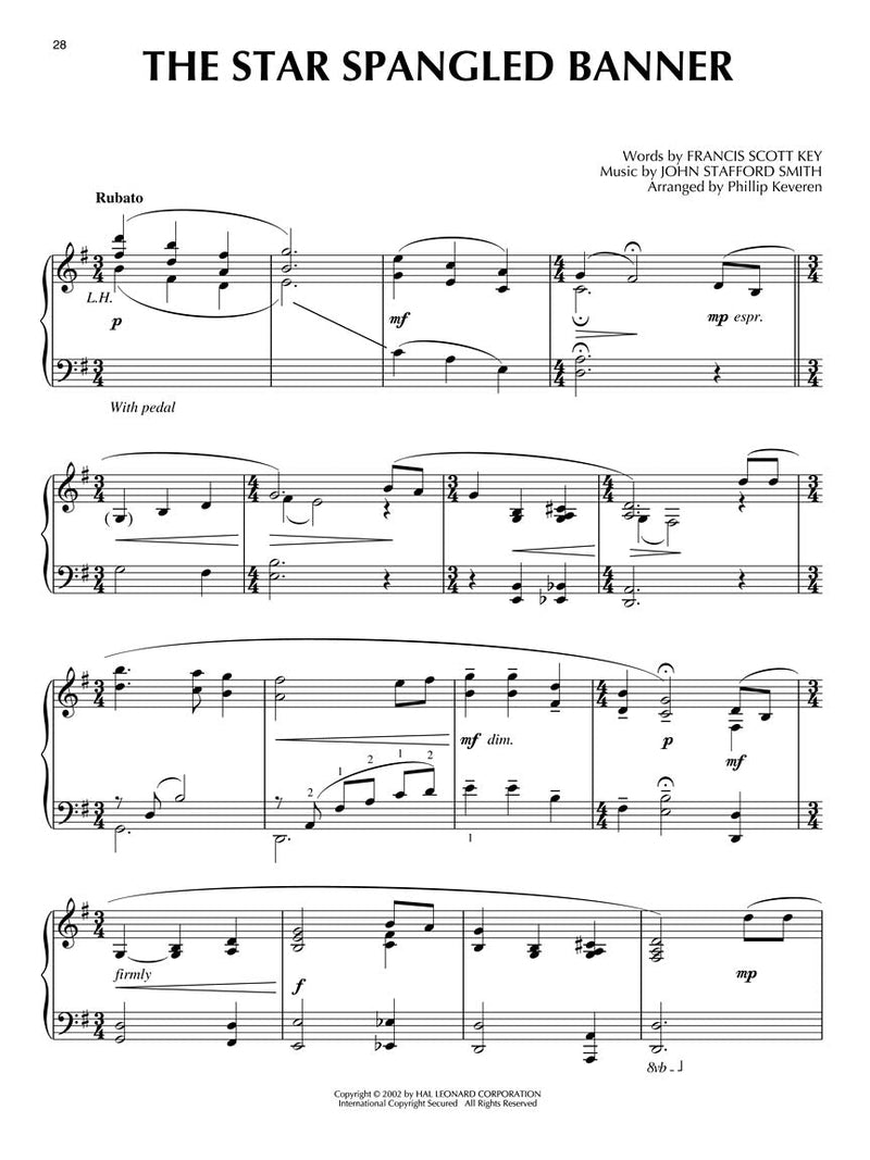 Let Freedom Ring! for Piano Soloist arr. Phillip Keveren