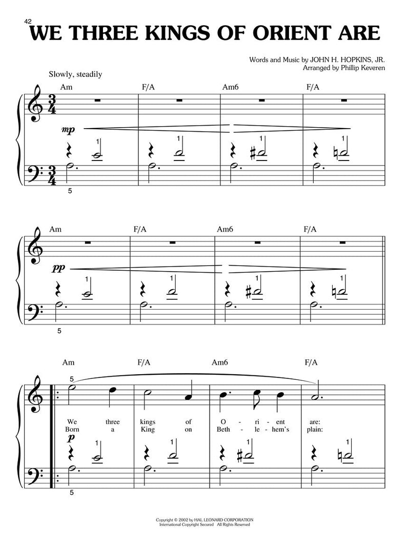 Joy to the World for Easy Classical Piano arr. Phillip Keveren