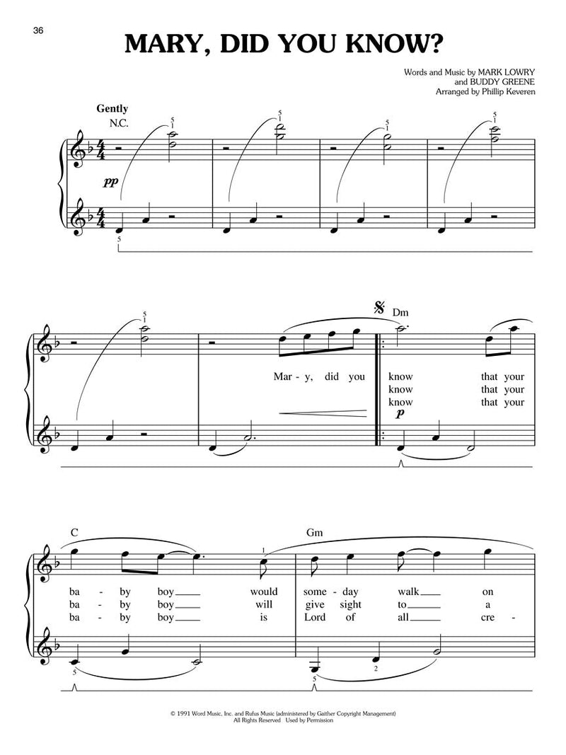 Christmas Pops for Easy Piano arr. Phillip Keveren