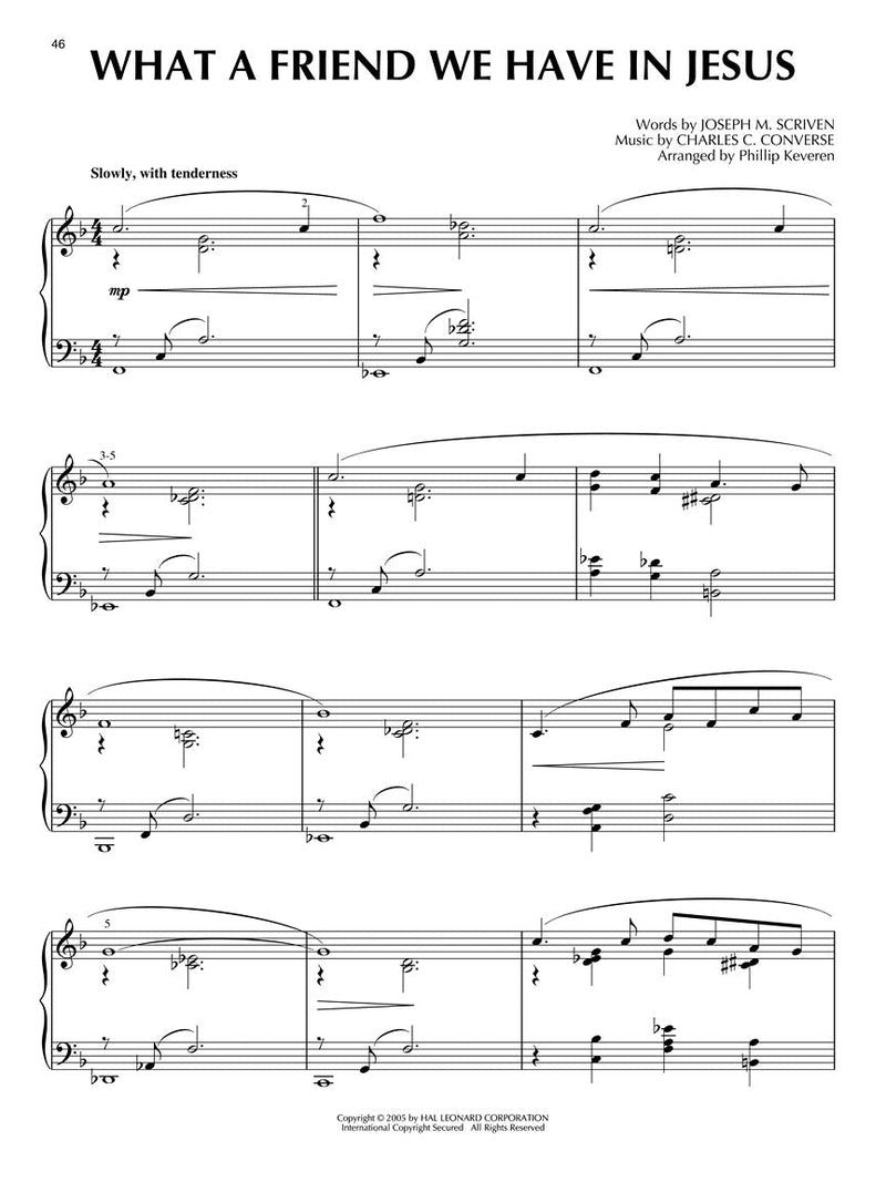 Hymns with a Touch of Jazz for Piano Soloist arr. Phillip Keveren