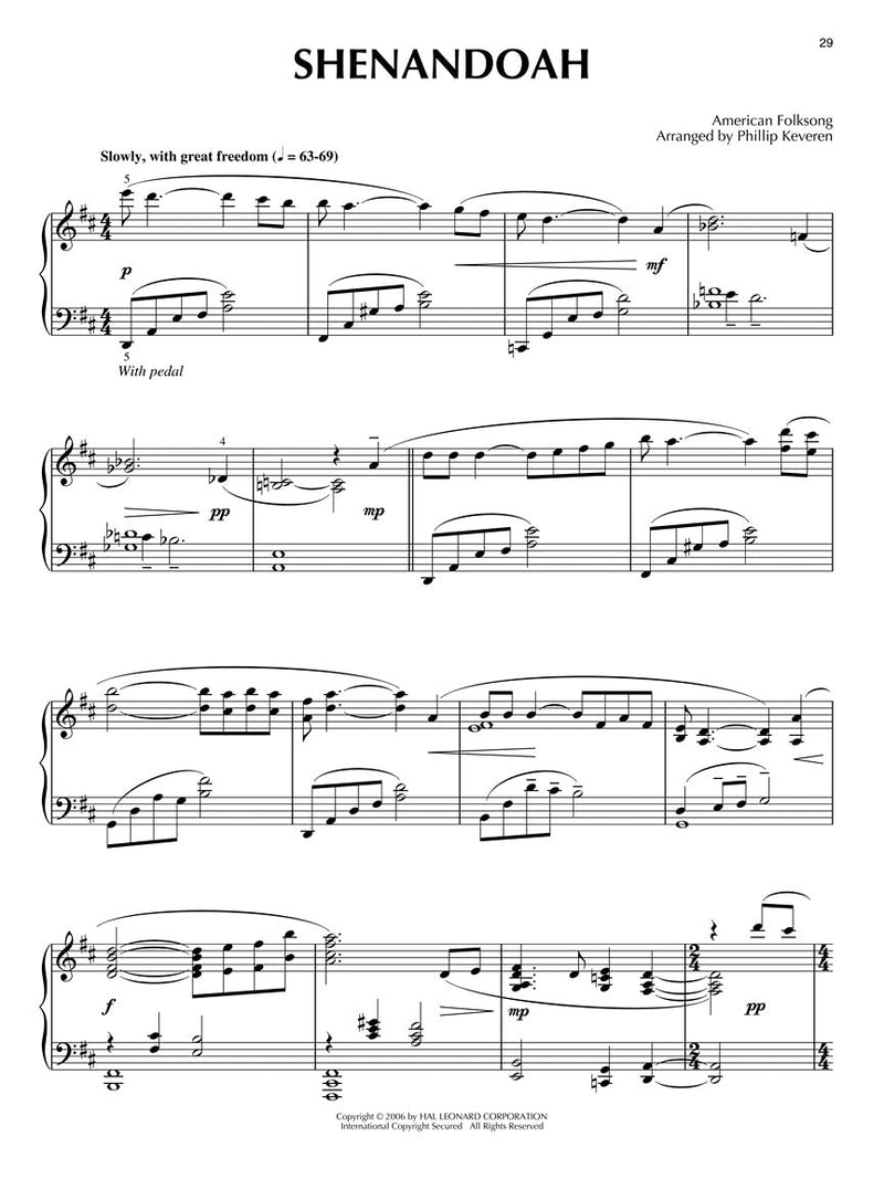 Americana for Piano Soloist arr. Phillip Keveren