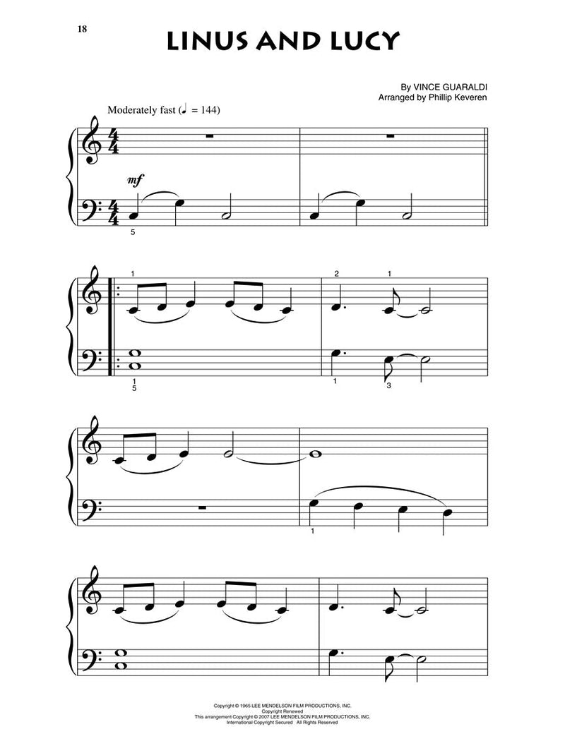 Jazzy Tunes for Beginner Piano Soloist arr. Phillip Keveren