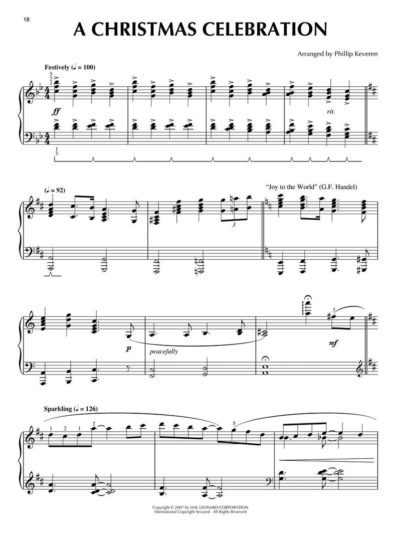 Christmas Medleys for Piano Solo arr. Phillip Keveren