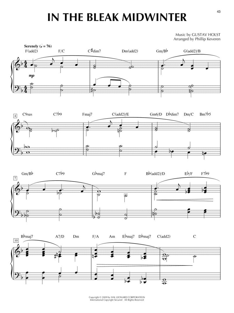 Yuletide Jazz for Piano Soloist arr. Phillip Keveren