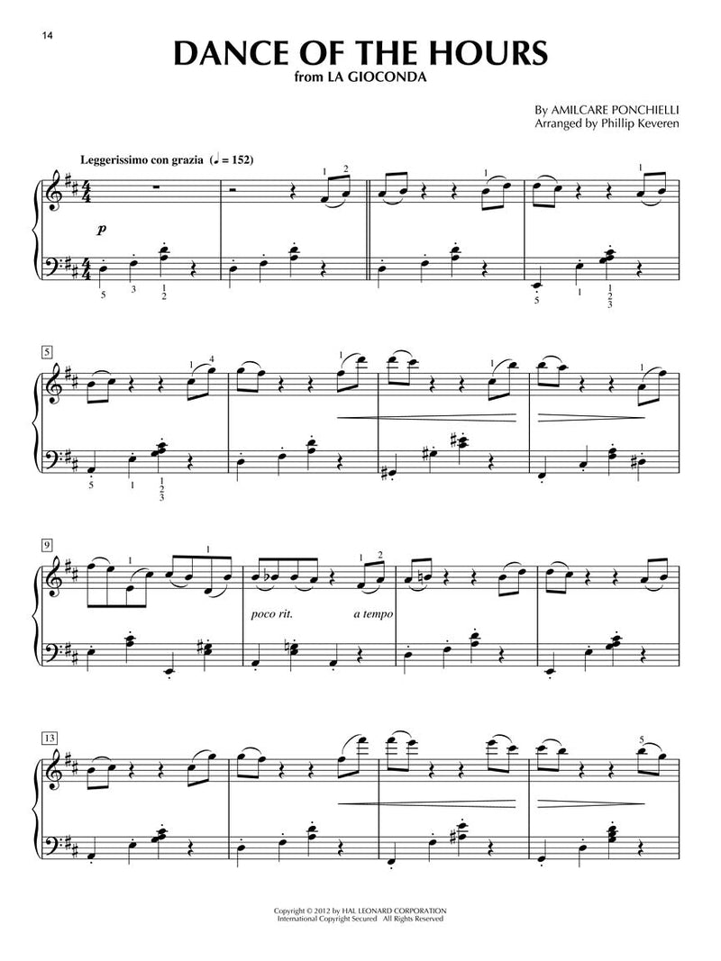 Canzone Italiana for Piano Soloist arr. Phillip Keveren