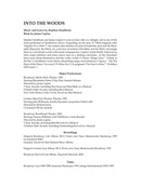 Into the Woods Vocal Selections