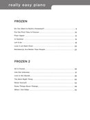 Really Easy Piano - The Frozen Collection
