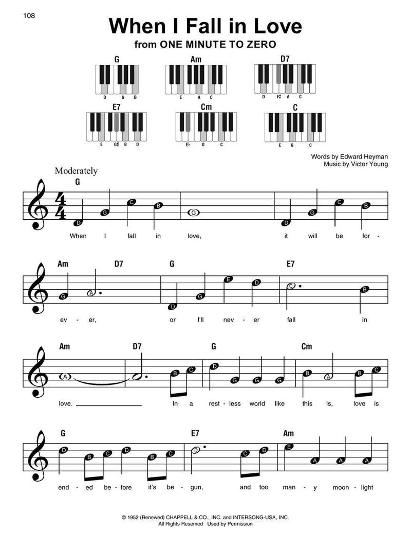 Best Songs Ever - Super Easy Piano Songbook