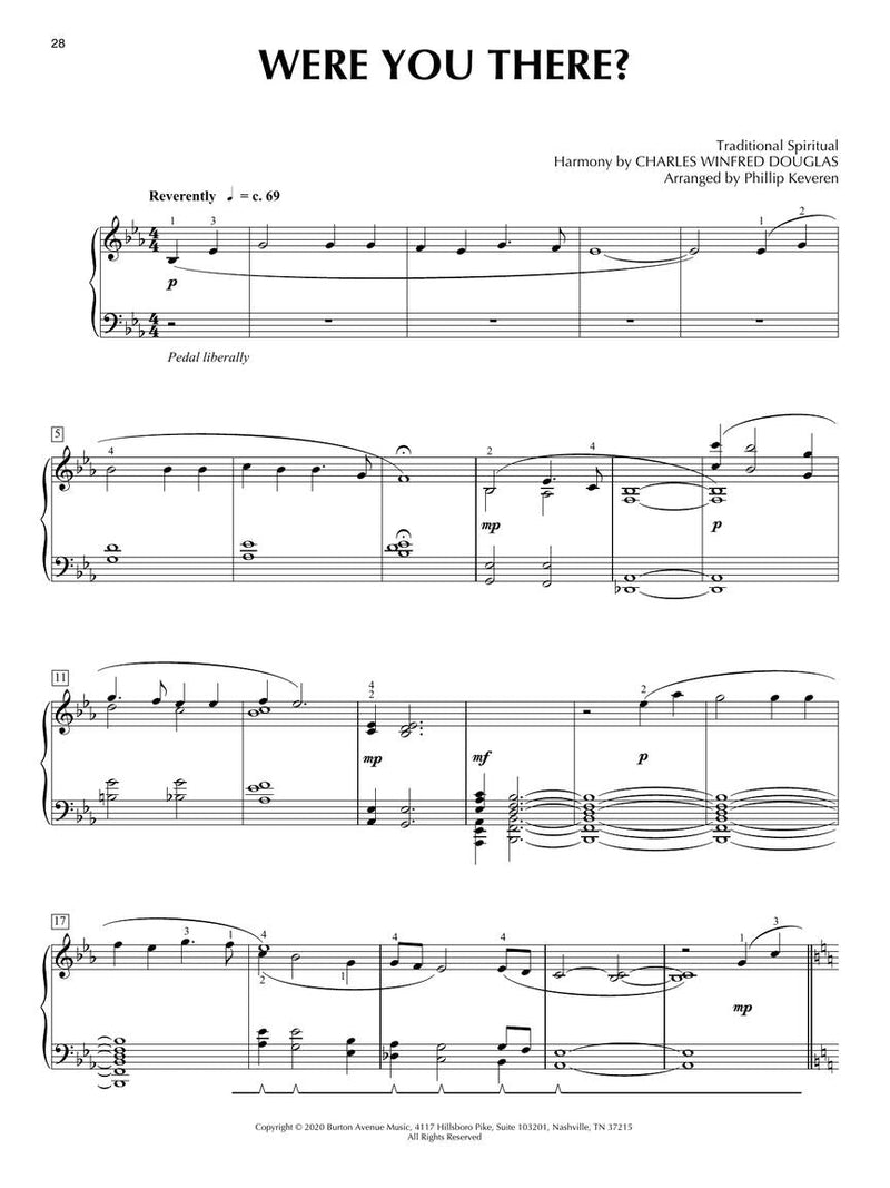 Piano Calm: Prayer for Piano Soloist arr. Phillip Keveren