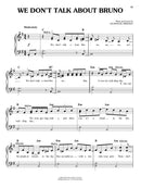 Encanto: Music from the Motion Picture Soundtrack for Easy Piano, 'We Don't Talk About Bruno''