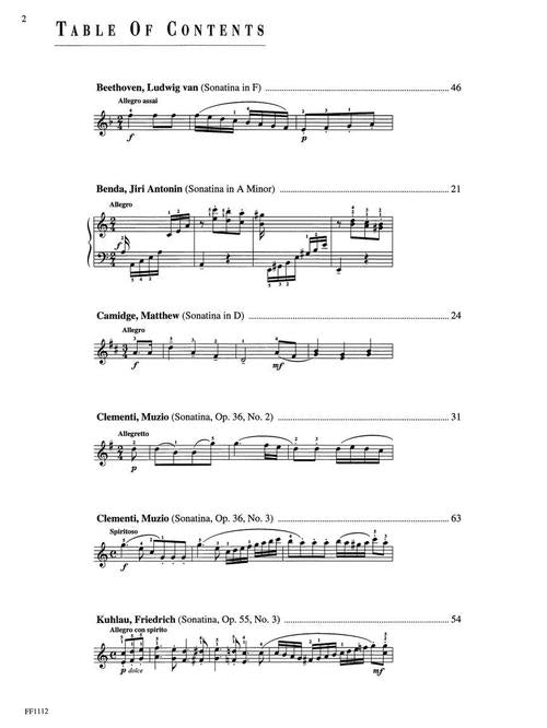 Developing Artist Piano Sonatinas, Book 3